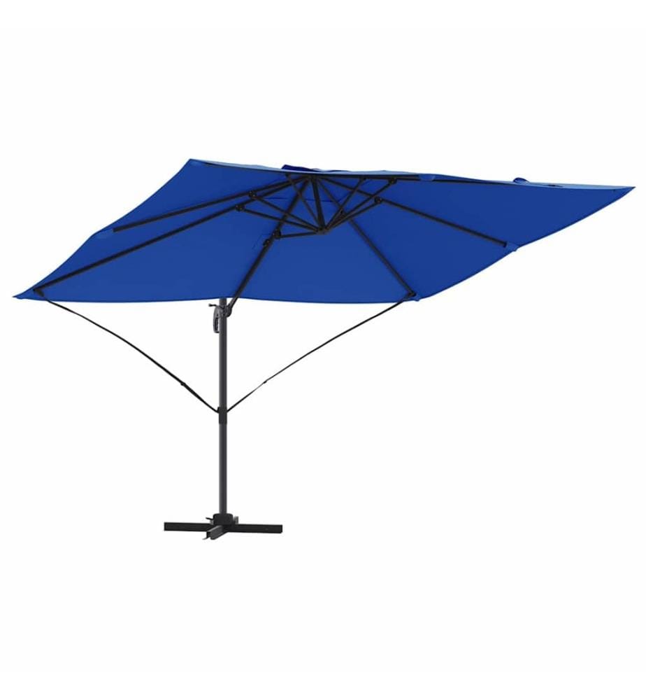 Sonnenschirm Azurblau 351 x 250 x 260 cm
