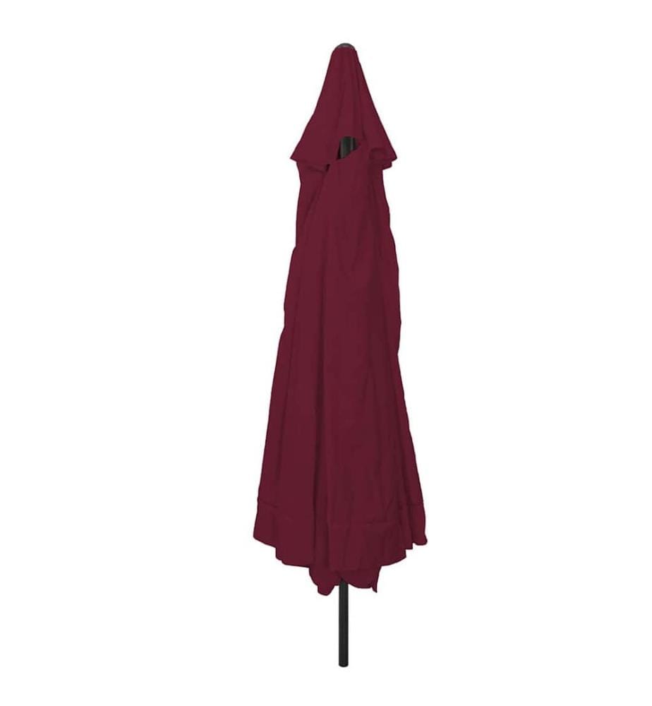 Parasol de jardin Bordeaux 394 x 394 x 248 cm