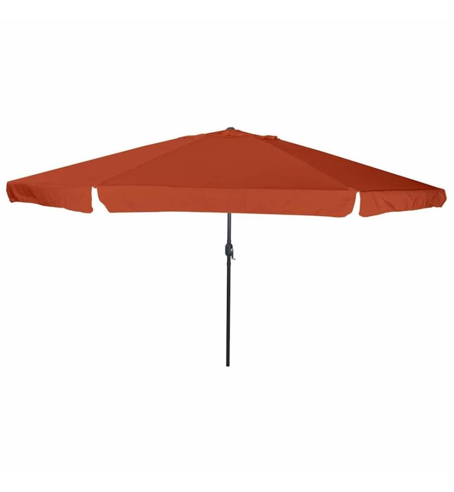 Garten-Sonnenschirm Terrakotta 394 x 394 x 248 cm
