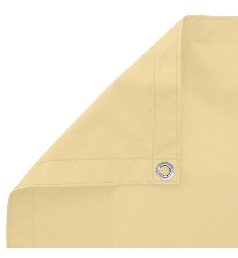 Écran de balcon Sable 110 x 300 cm Tissu Oxford