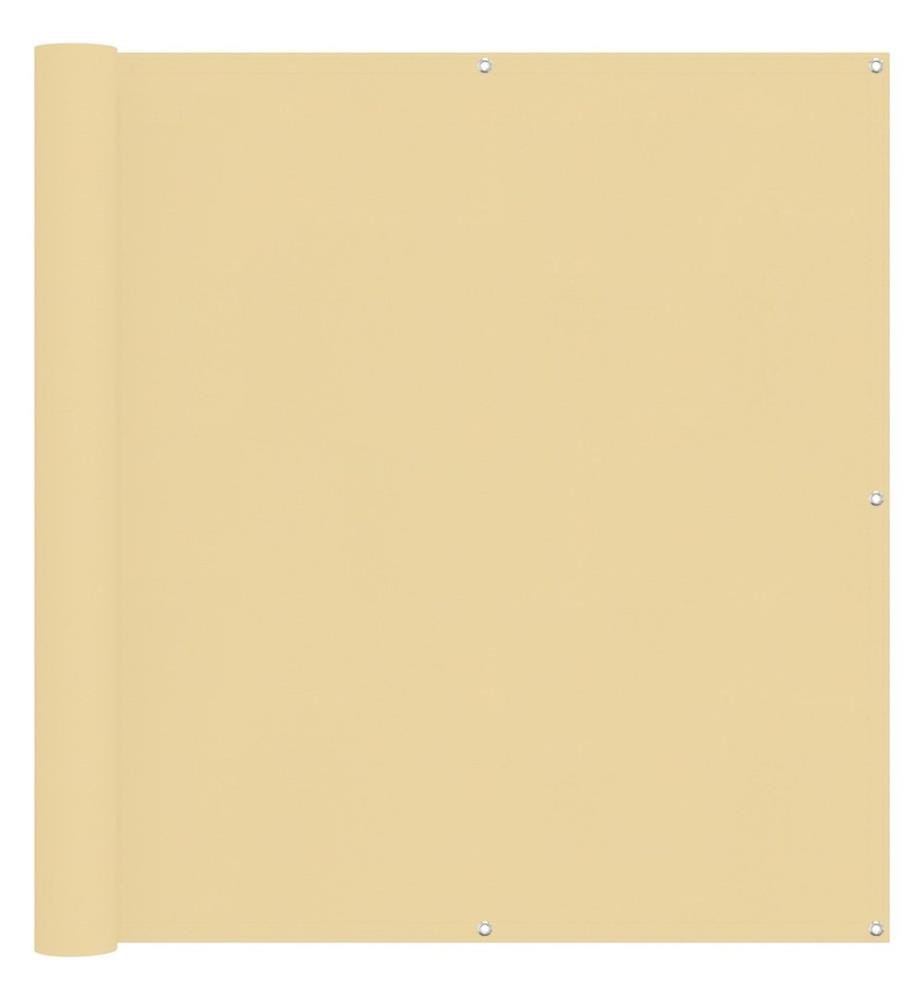 Balkonsichtschutz Sand 110 x 1000 cm Oxford-Stoff
