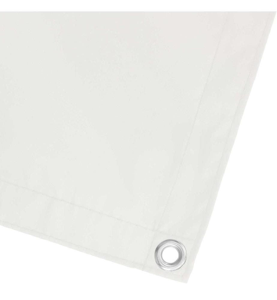 Balkonsichtschutz Weiss 75 x 200 cm