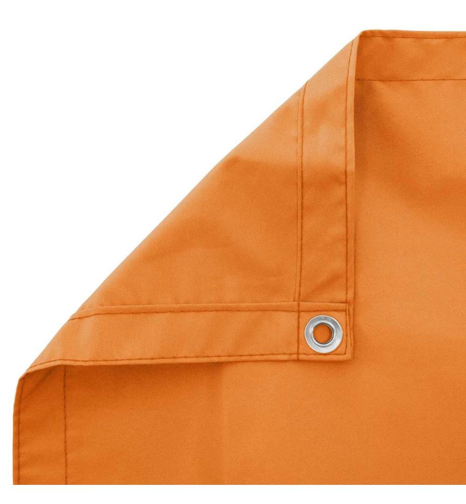 Balkonsichtschutz Orange 110 x 500 cm Oxford-Stoff
