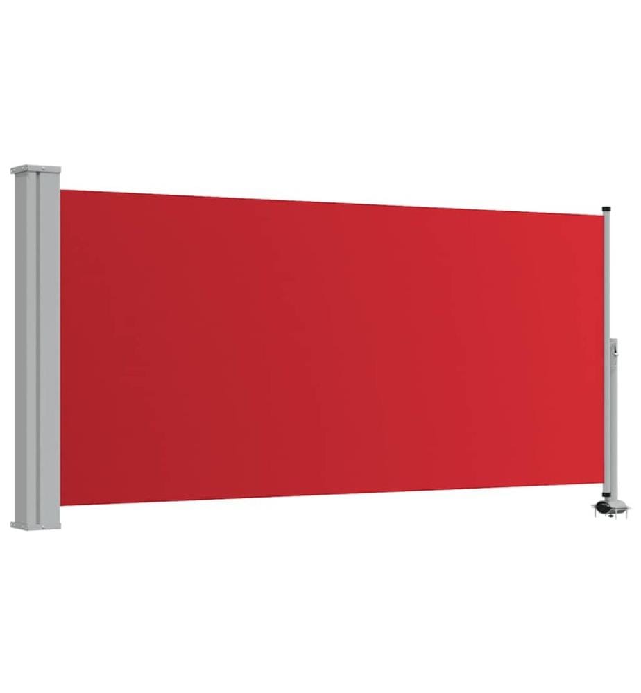 Ausziehbare Seitenmarkise 120x300 cm Rot