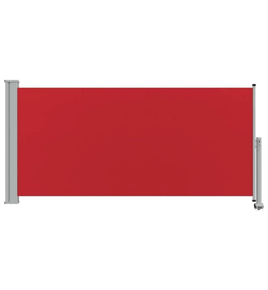 Ausziehbare Seitenmarkise 120x300 cm Rot