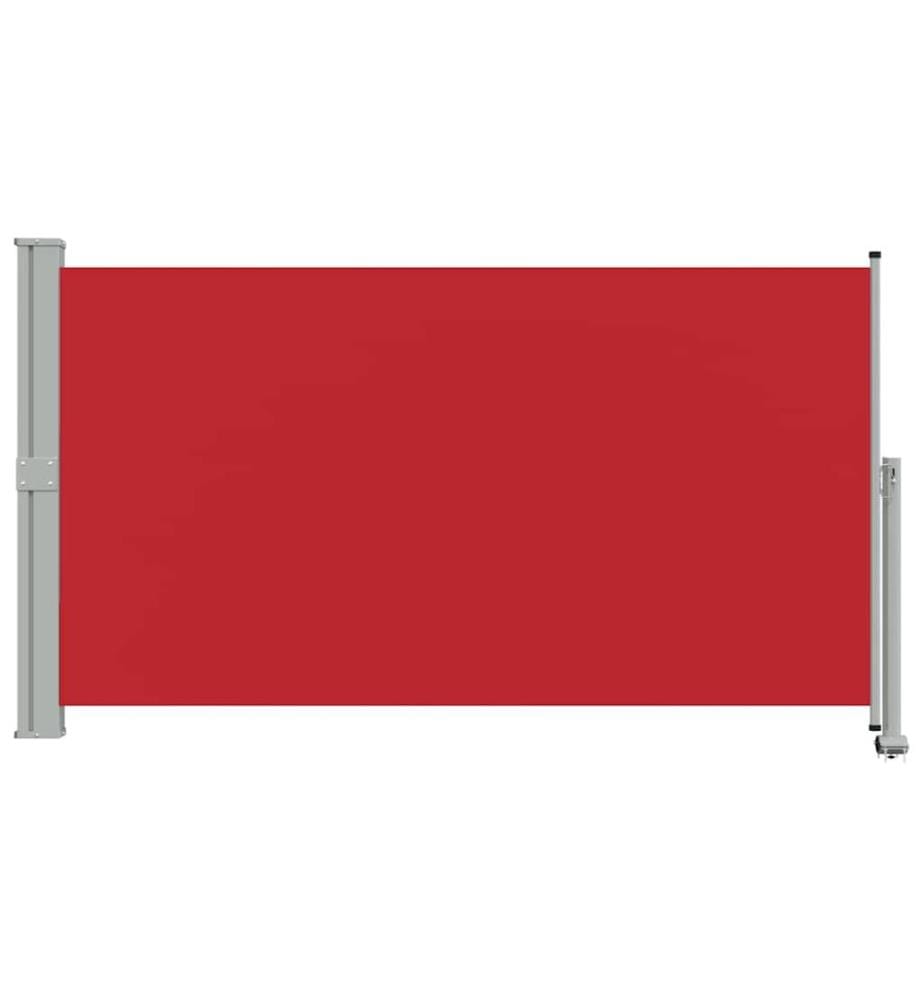 Ausziehbare Seitenmarkise 140 x 300 cm Rot