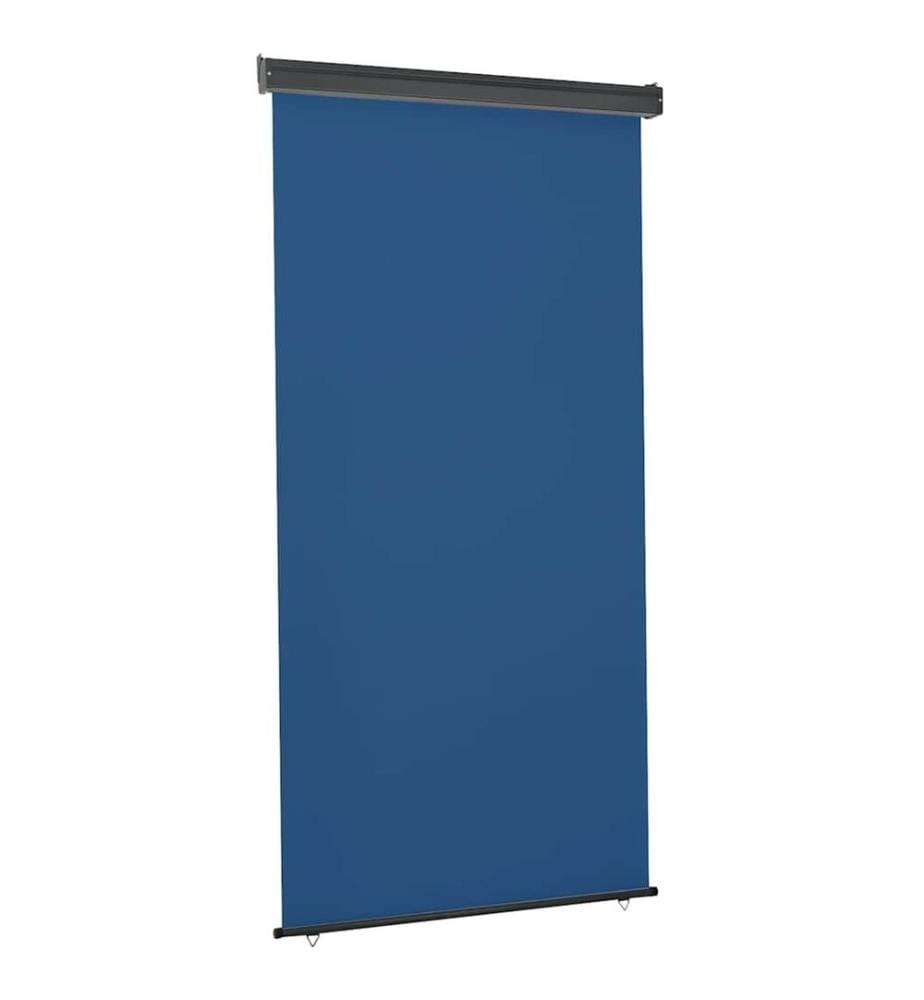 Auvent latéral de balcon 125x250 cm Bleu