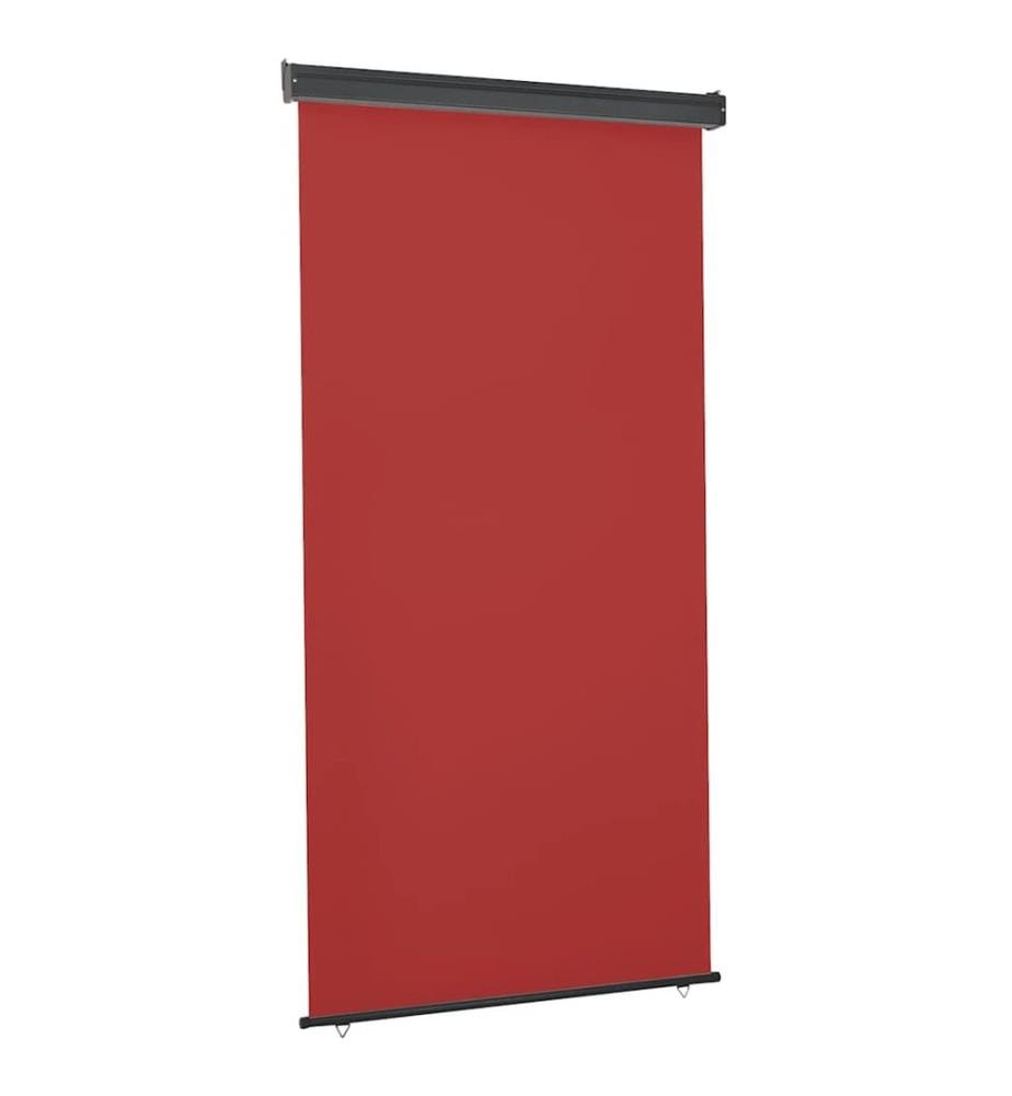 Balkon-Seitenmarkise 125x250 cm Rot
