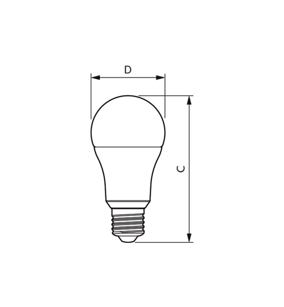Philips Professional - Lampe CorePro LEDbulb ND 13-100W A60 E27 827