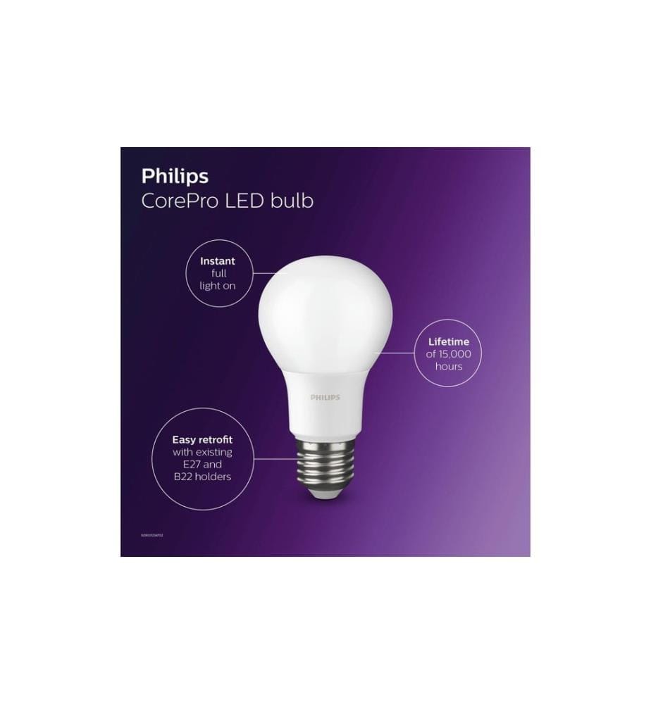 Philips Professional - Lampe CorePro LEDbulb ND 13-100W A60 E27 827