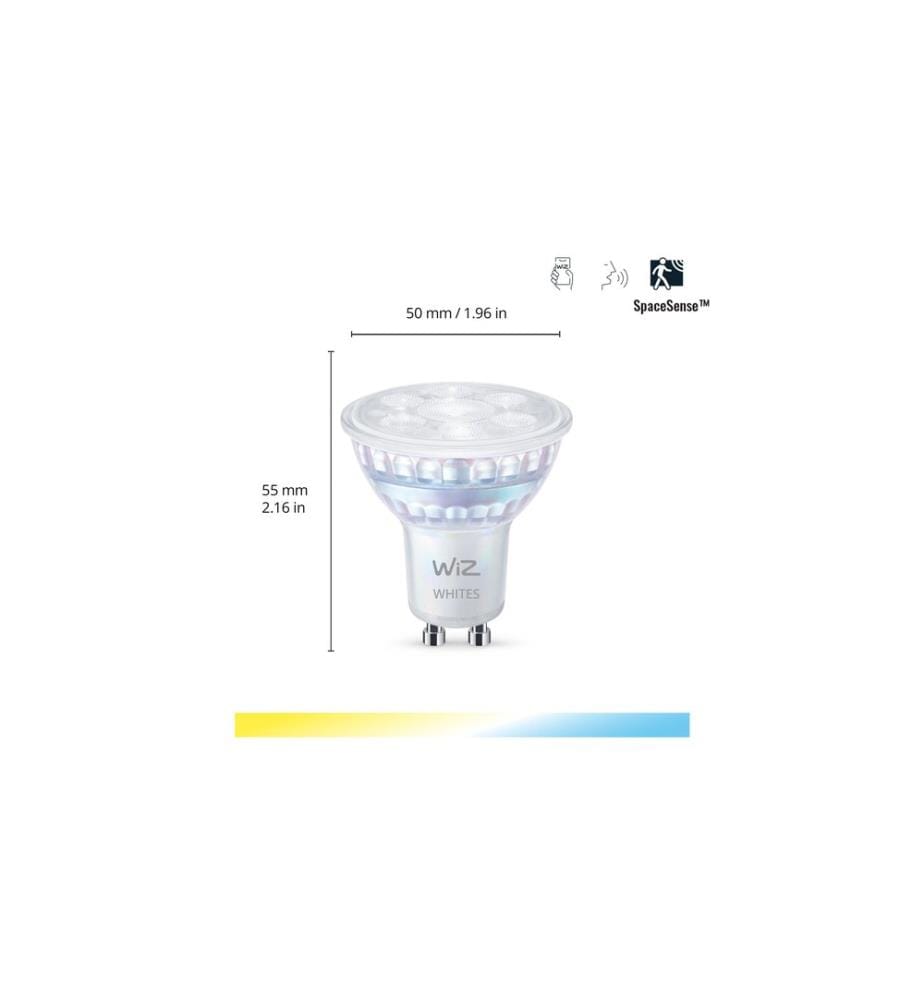 WIZ - Leuchtmittel 50W GU10 Tunable White Doppelpack