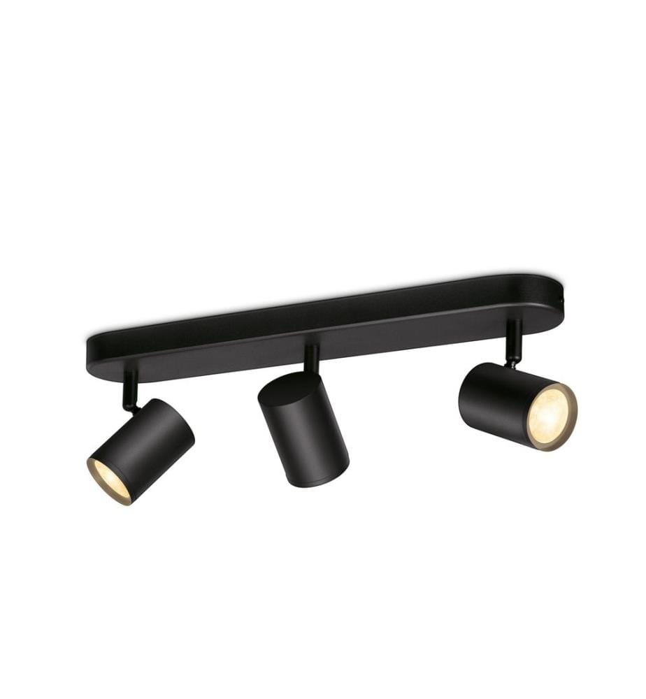 WIZ - IMAGEO 3er Spot Tunable White Plafonnier noir
