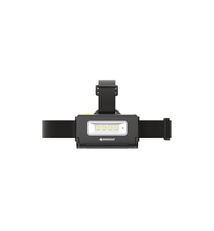 NORDRIDE - Stirnlampe DUO Schwarz, 300 lm, IP 65