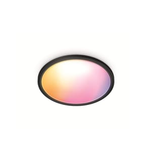 WIZ - SuperSlim Tunable White & Color 2450 lm Schwarz