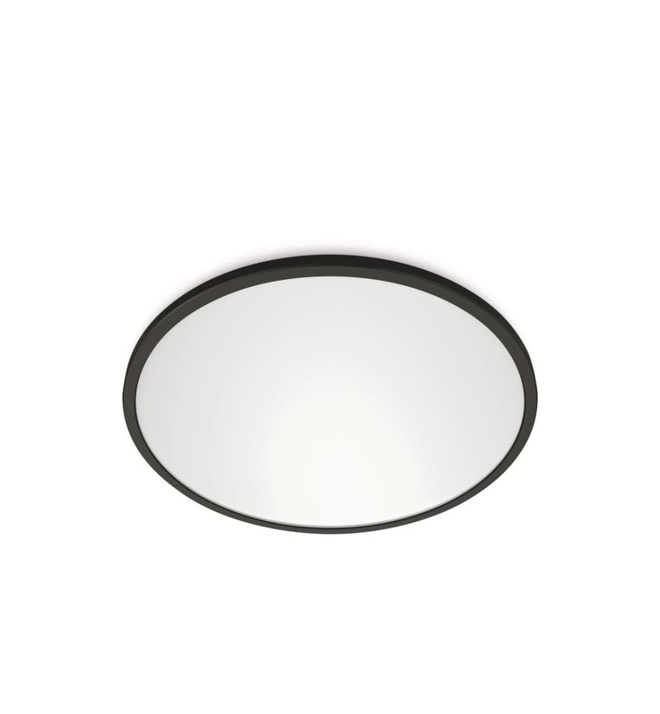 WIZ - Superslim Tunable White Deckenleuchte 2450 lm Schwarz