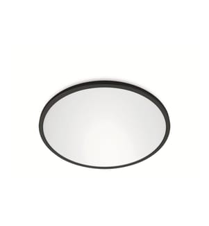 WIZ - Superslim Tunable White Deckenleuchte 2450 lm Schwarz