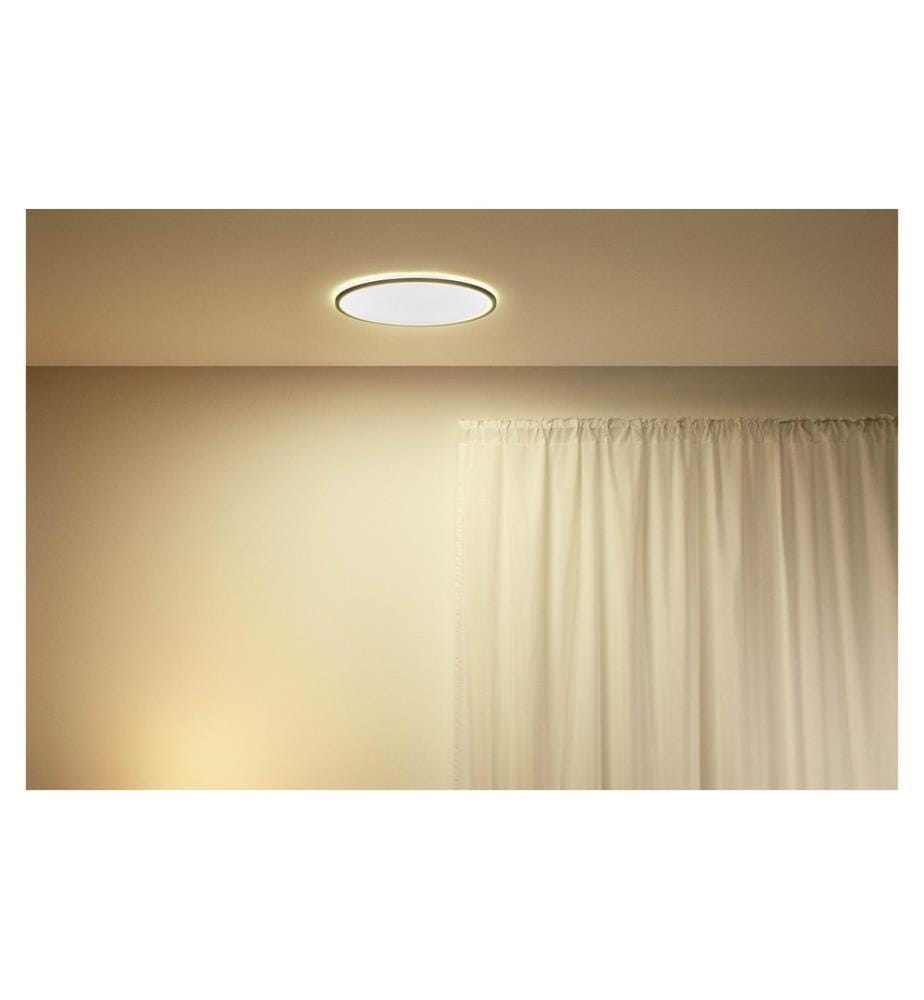 WIZ - Superslim Tunable White Deckenleuchte 2450 lm Schwarz