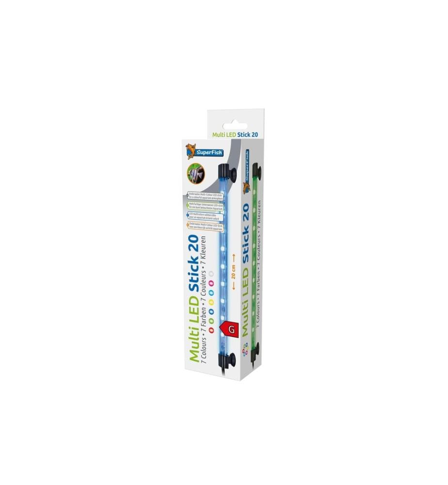 SuperFish - Lampe d'aquarium Multi Led Stick, 20 cm, 2 W