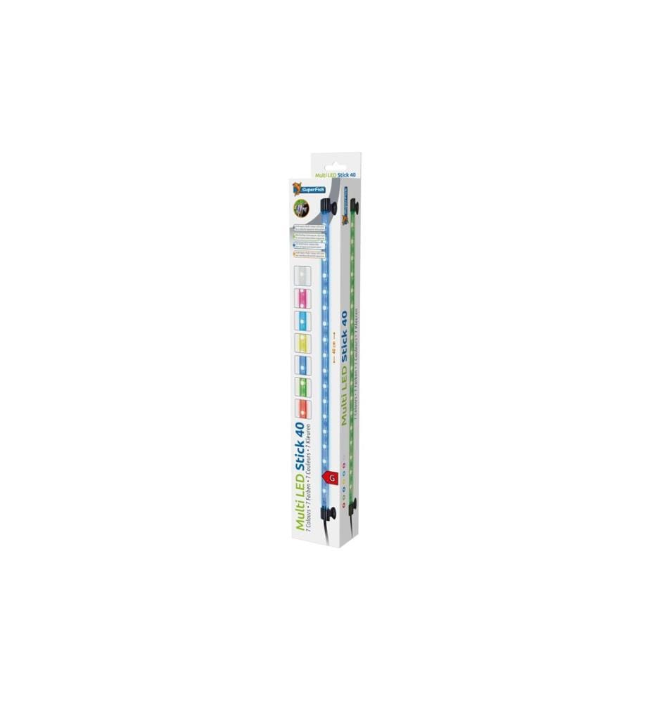 SuperFish - Lampe d'aquarium Multi Led Stick, 40 cm, 4 W