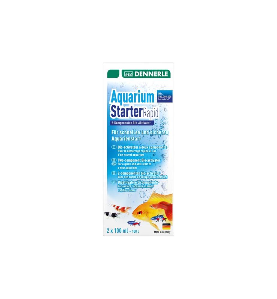 DENNERLE - Conditionneur d'eau Aquarium Starter Rapid, 200 ml