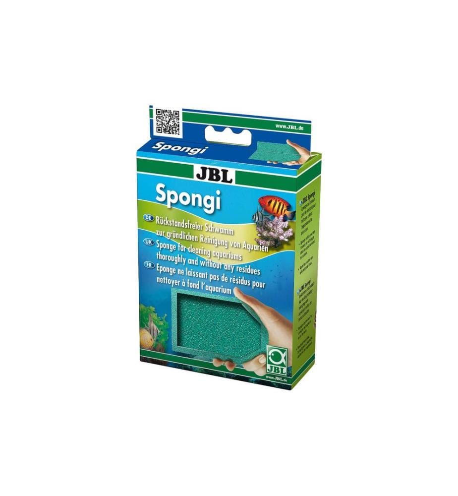 JBL - Nettoyant pour vitres Spongi Éponge de nettoyage, 11.5 x 9 cm, vert