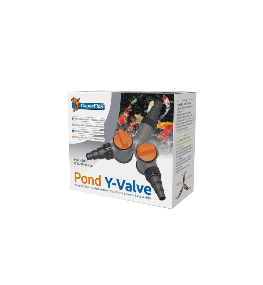 SuperFish - Pond Y Valve, 25 / 32 / 40 mm