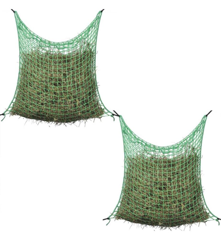 Heunetze 4 Stk. Quadratisch 0,9x1,5 m PP