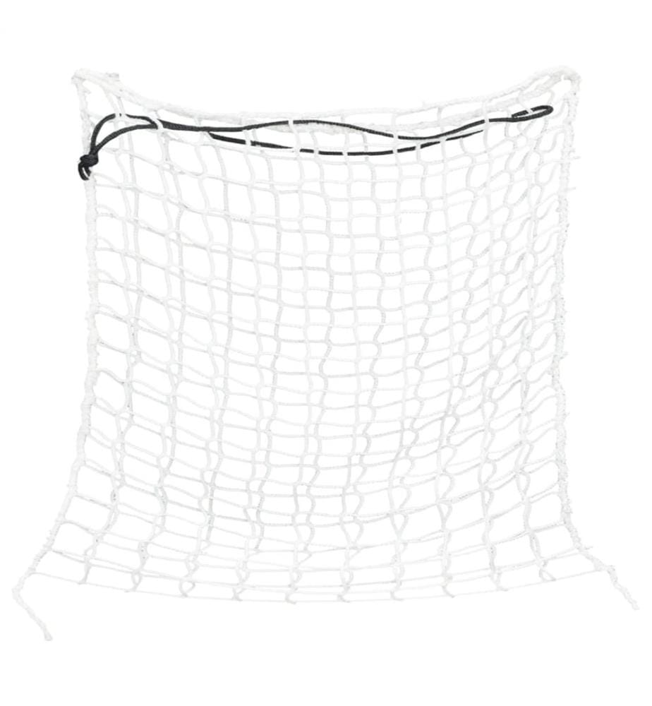 Heunetze 2 Stk. Rund Weiss 75x75 m PP