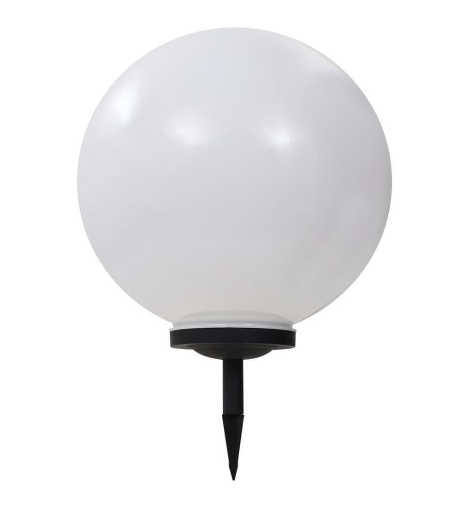 Aussen-Solarlampen 2 Stk. LED Kugel 50 cm RGB