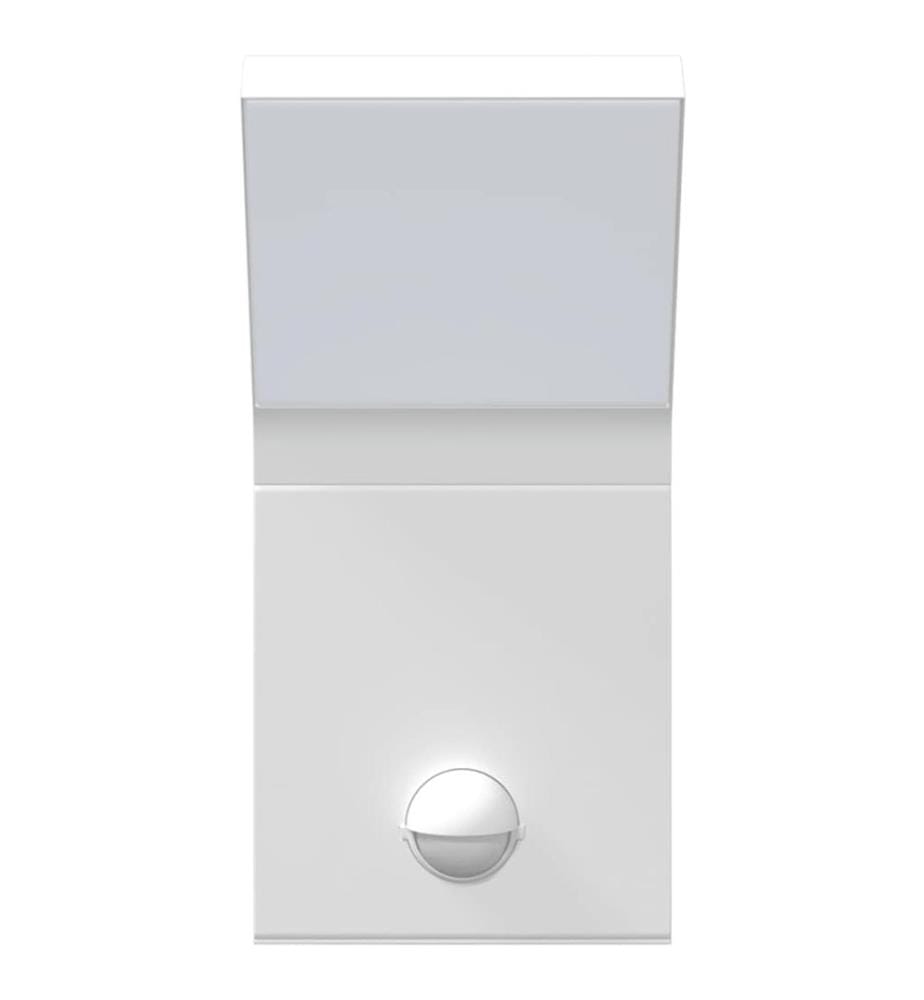 Applique murale LED d'extérieur avec capteurs blanc