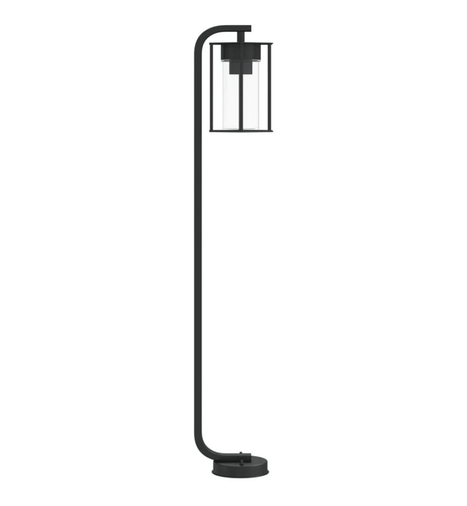 Wegeleuchte Schwarz 100 cm Edelstahl