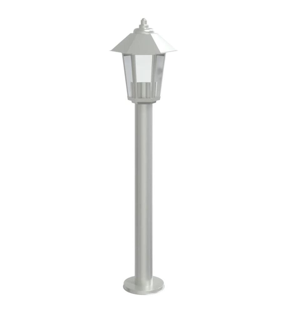 Wegeleuchte Silbern 80 cm Edelstahl