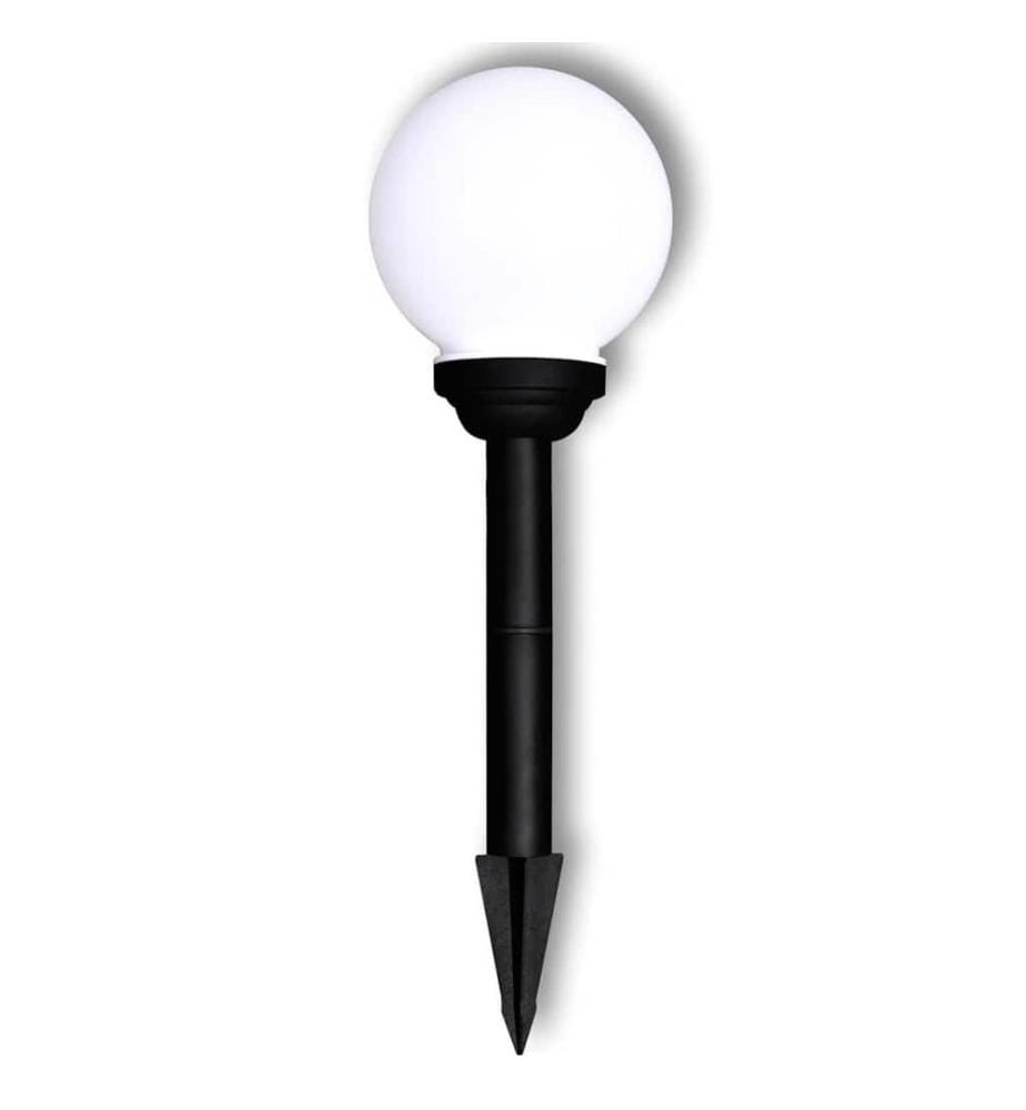 Wegeleuchten 4 Stk. LED 15 cm mit Erdspiess