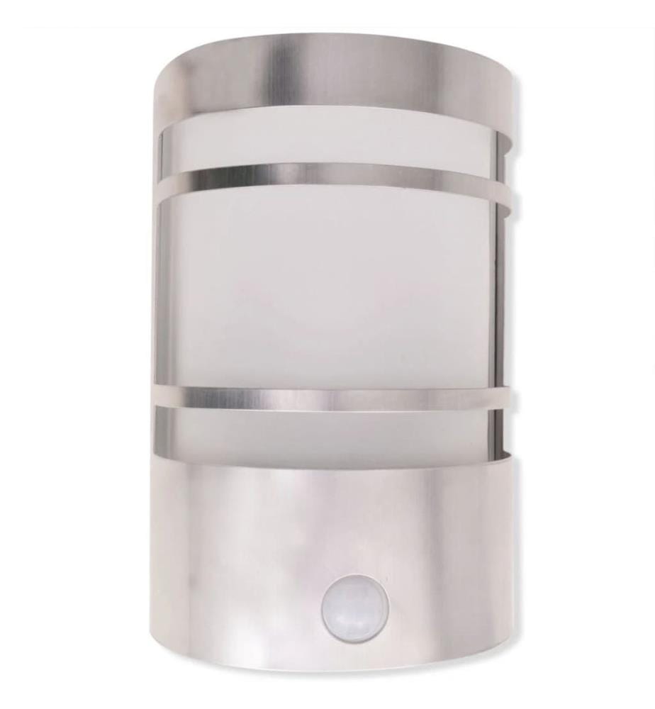 Aussenwandlampe mit Sensor Edelstahl