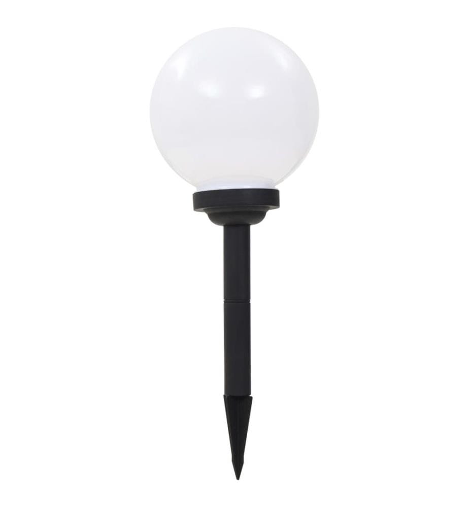 Outdoor Solarleuchten 3 Stück LED Kugelförmig 20 cm RGB