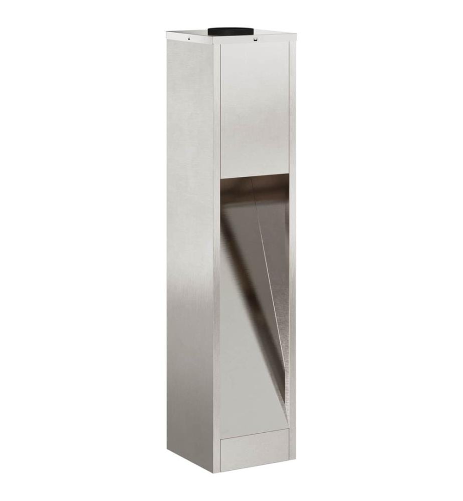 Solar LED Wegeleuchte 2 pcs Silber Edelstahl
