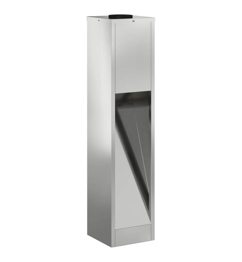 Solar LED Wegeleuchte 2 pcs Silber Galvanisiert