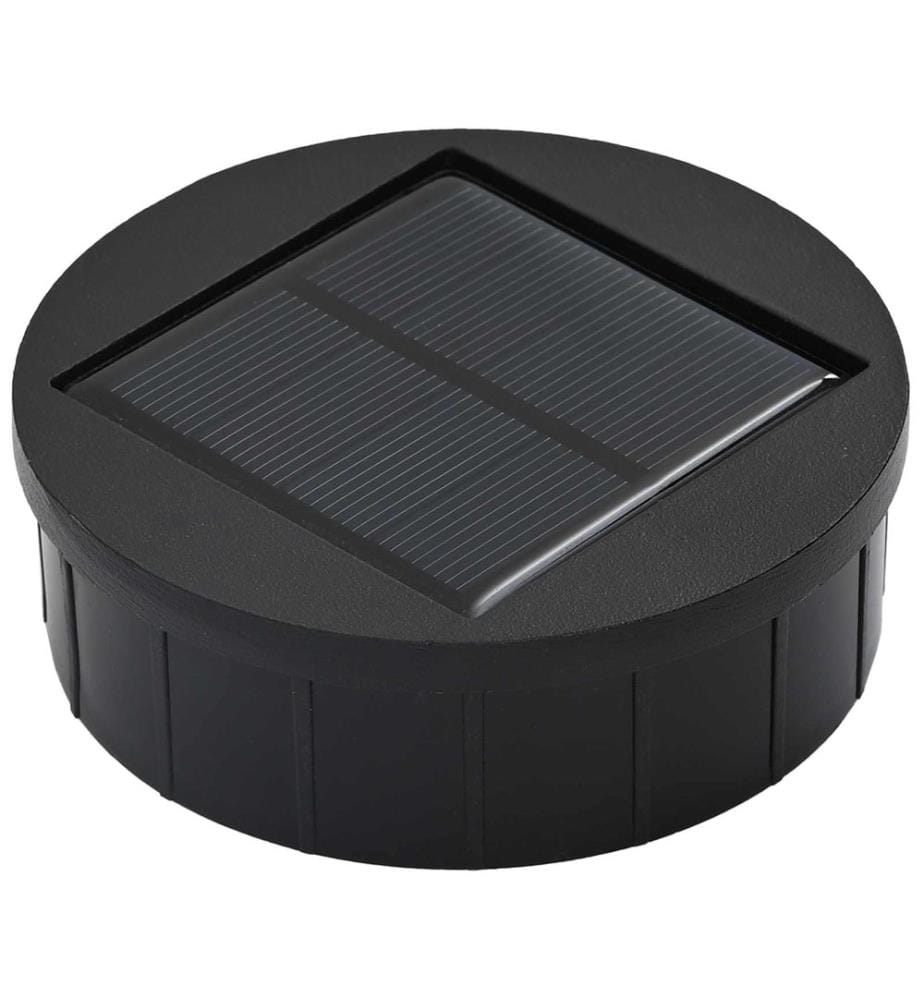Solar LED Weg Licht 2 pcs Silber Edelstahl
