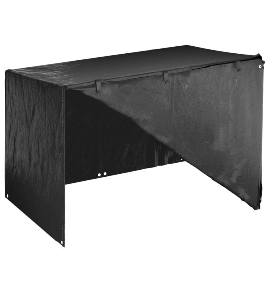 Housses de balancelle 2 pcs 12 oeillets 215x150x130/150 cm PE
