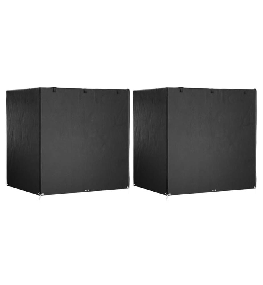 Abdeckungen für Schaukelbank 2 Stk. 12 Ösen 220x177x220 cm