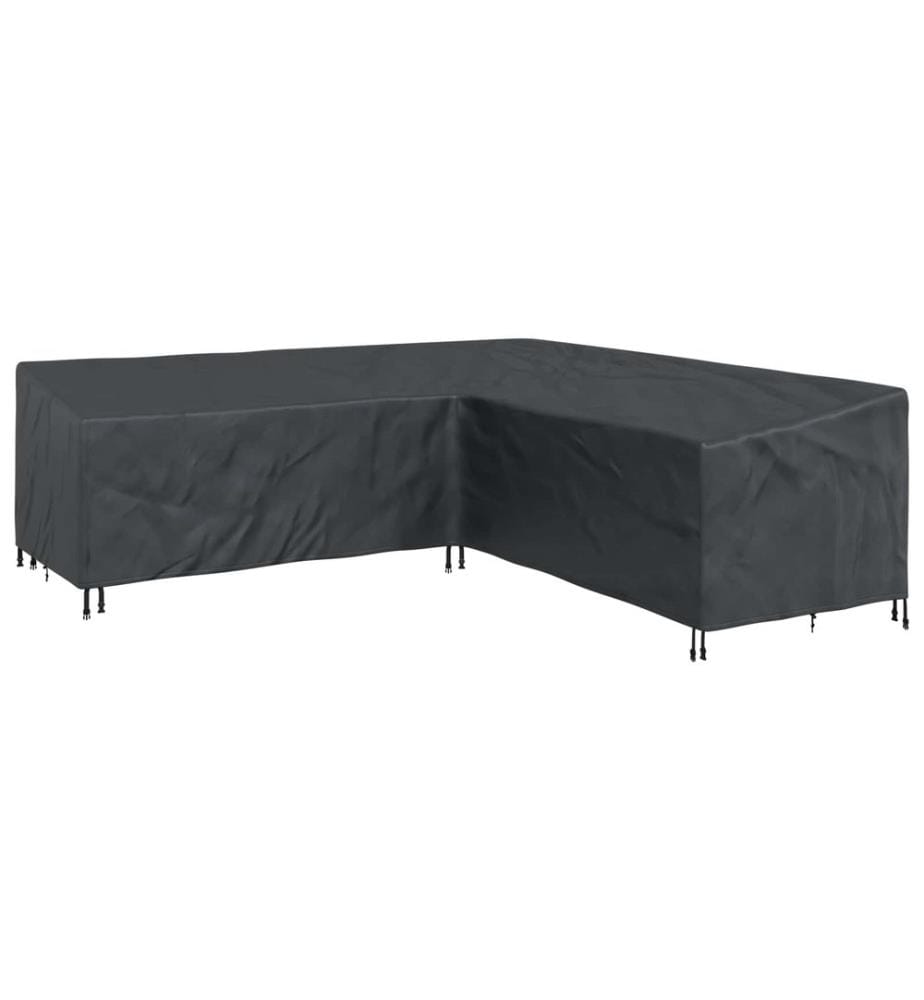 Möbelbezug Schwarz 255 x 255 x 80 cm 210D Oxford Stoff