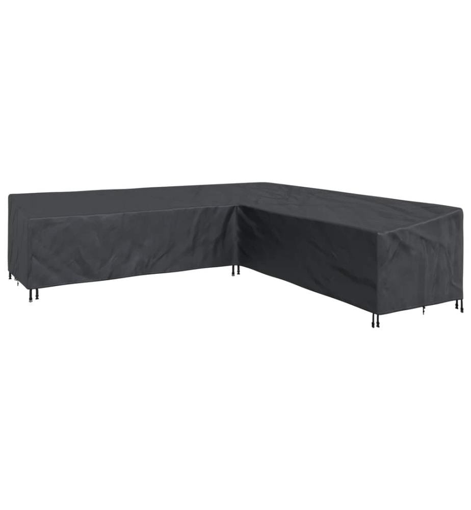 Möbelbezug Schwarz 325 x 325 x 80 cm 420D Oxford Stoff