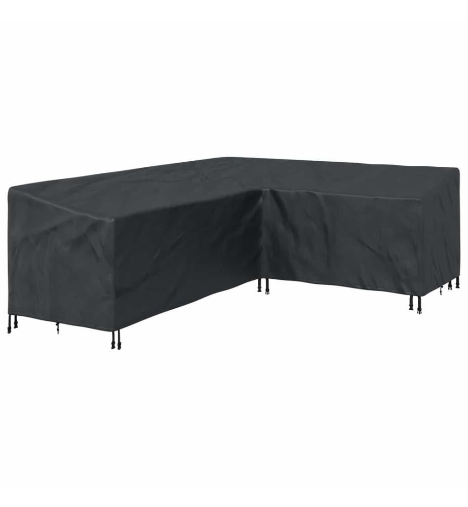 Möbelbezug Schwarz 250 x 180 x 80 cm 210D Oxford Stoff