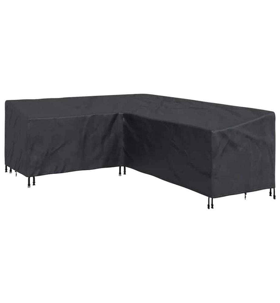 Möbelbezug Schwarz 260 x 210 x 80 cm 600D Oxford Stoff