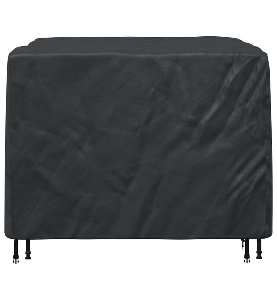 Möbelbezug Schwarz 125 x 125 x 74 cm 600D Oxford Stoff