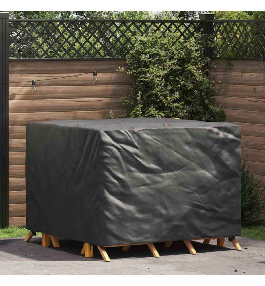 Möbelbezug Schwarz 135 x 135 x 90 cm 210D Oxford Stoff