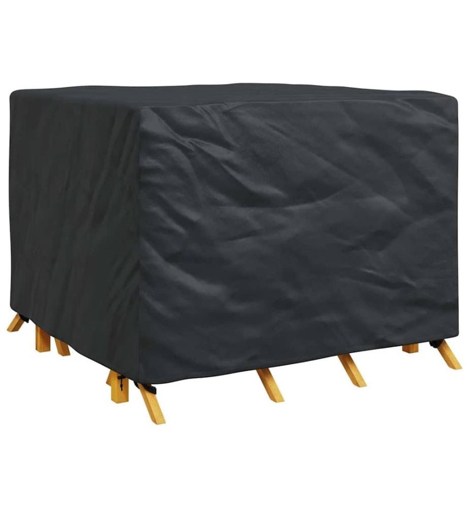 Möbelbezug Schwarz 135 x 135 x 90 cm 210D Oxford Stoff
