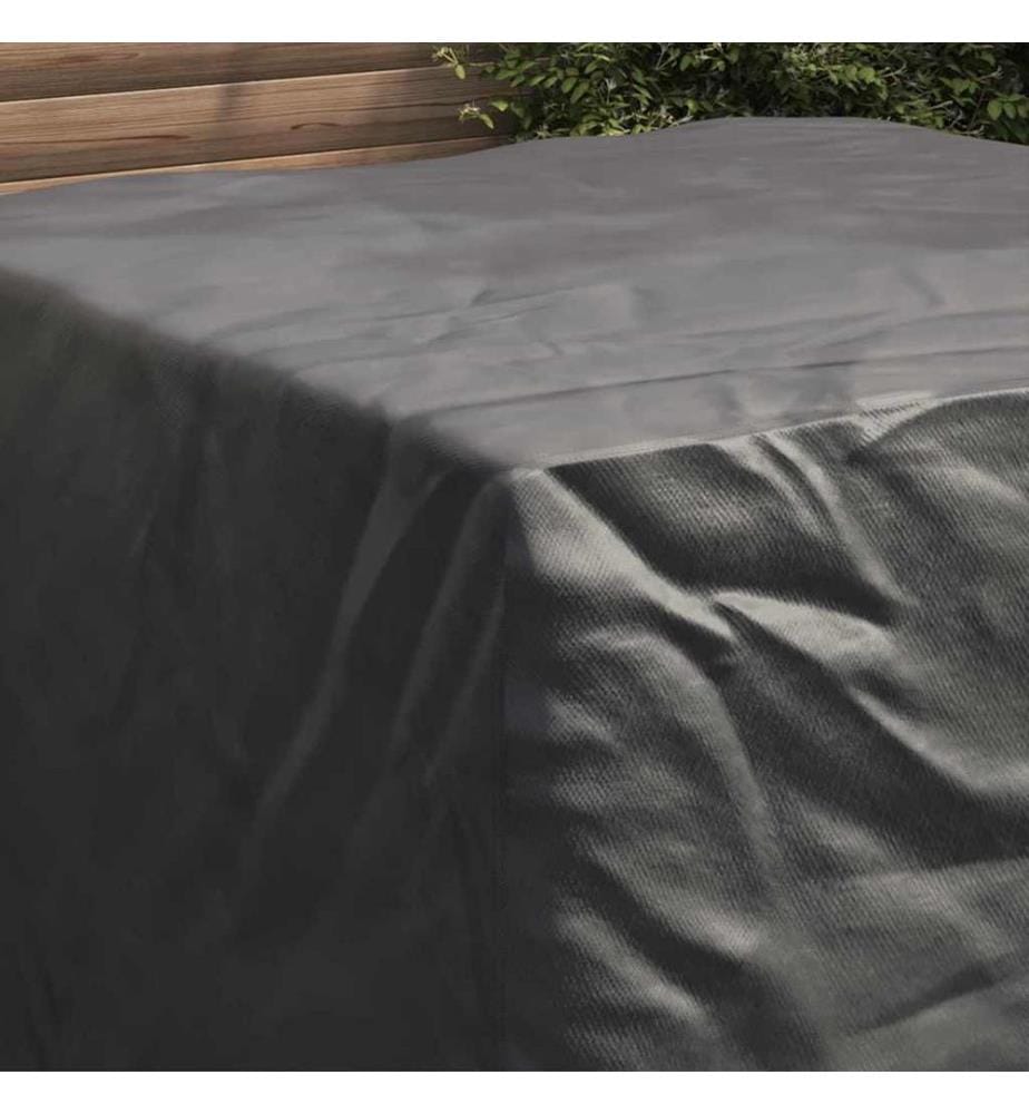 Möbelbezug Schwarz 135 x 135 x 90 cm 210D Oxford Stoff