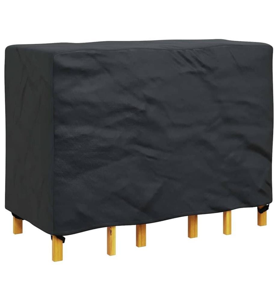 Möbelbezug Uni Schwarz 140 x 70 x 90 cm 600D