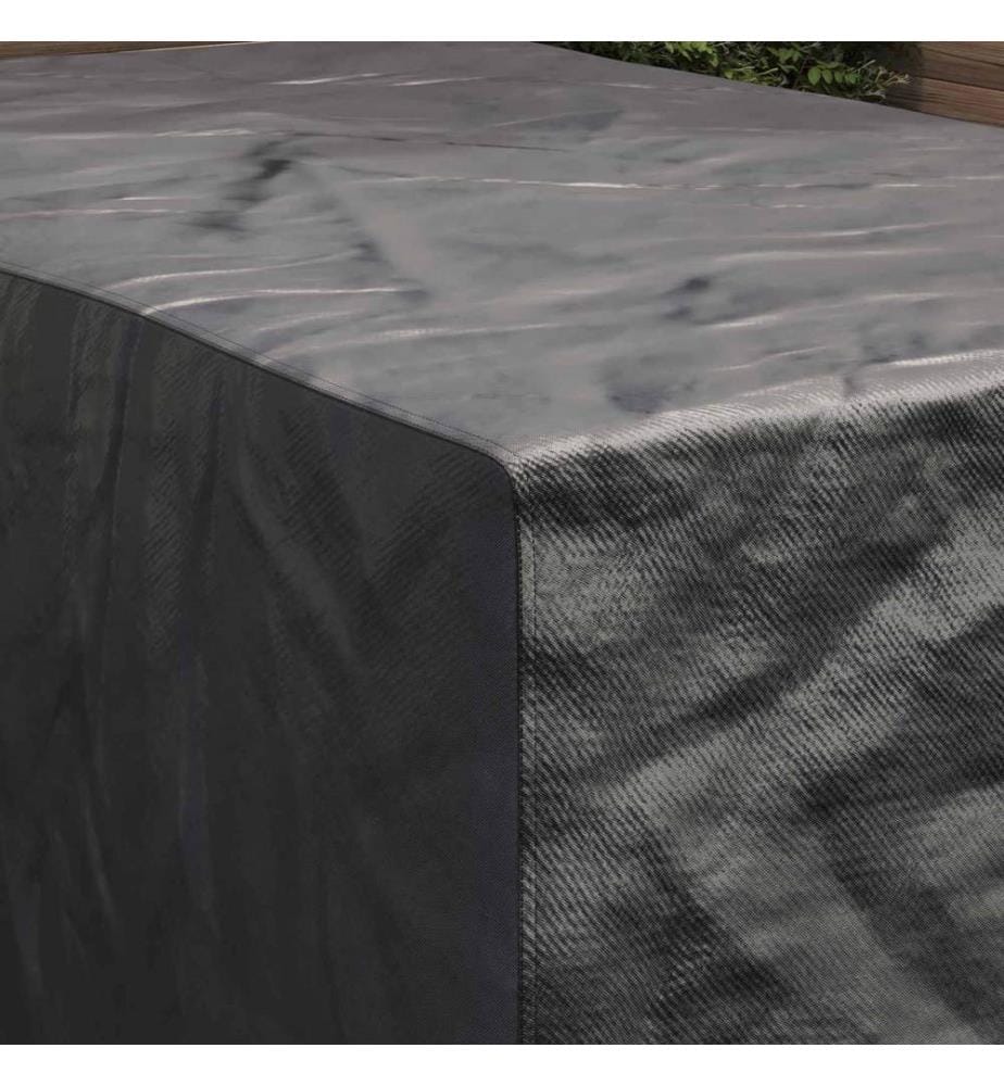 Möbelbezug Uni Schwarz 143 x 225 x 90 cm 420D